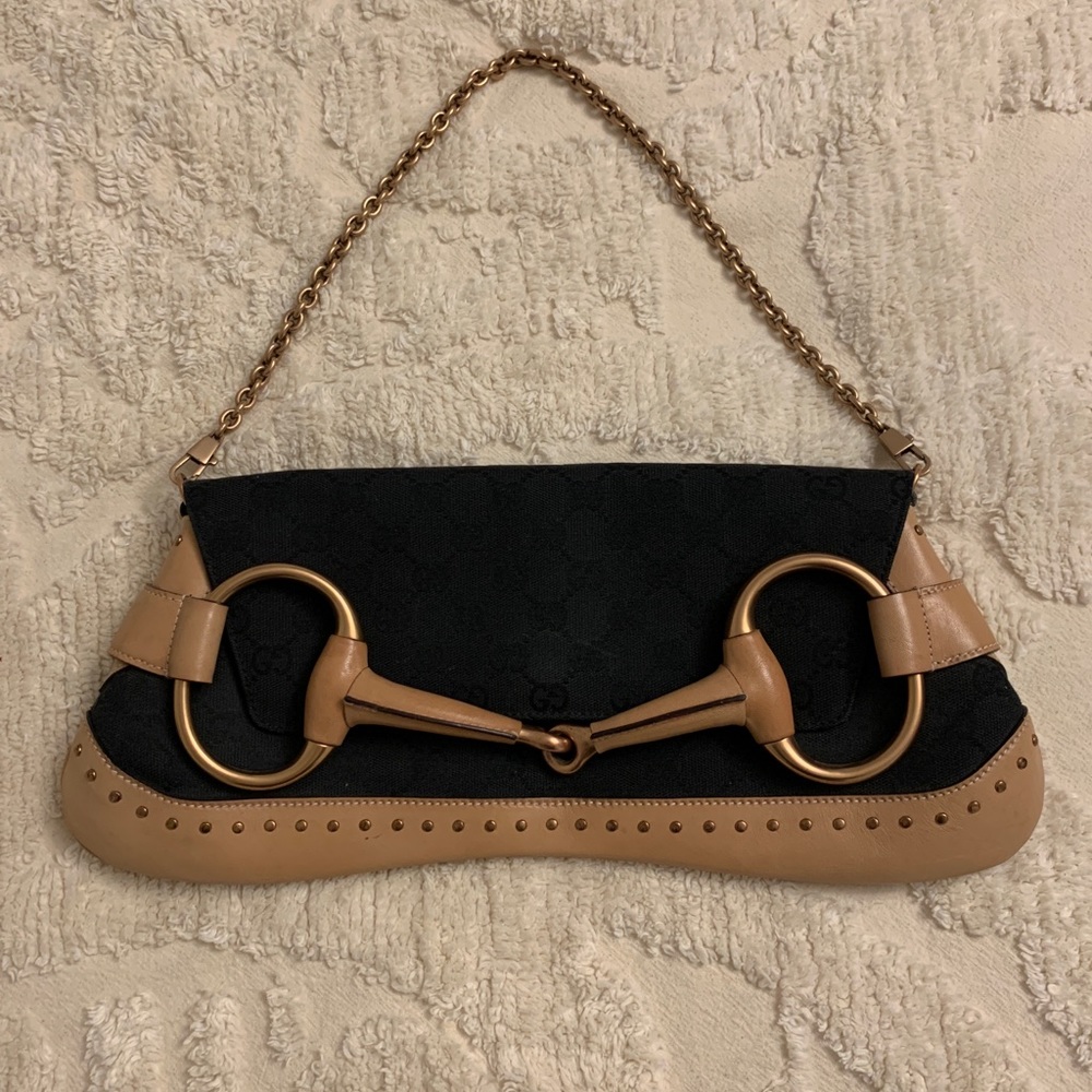 Gucci horsebit clutch / evening bag
